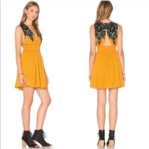 Free People Walking Through My Dreams Boho Dress